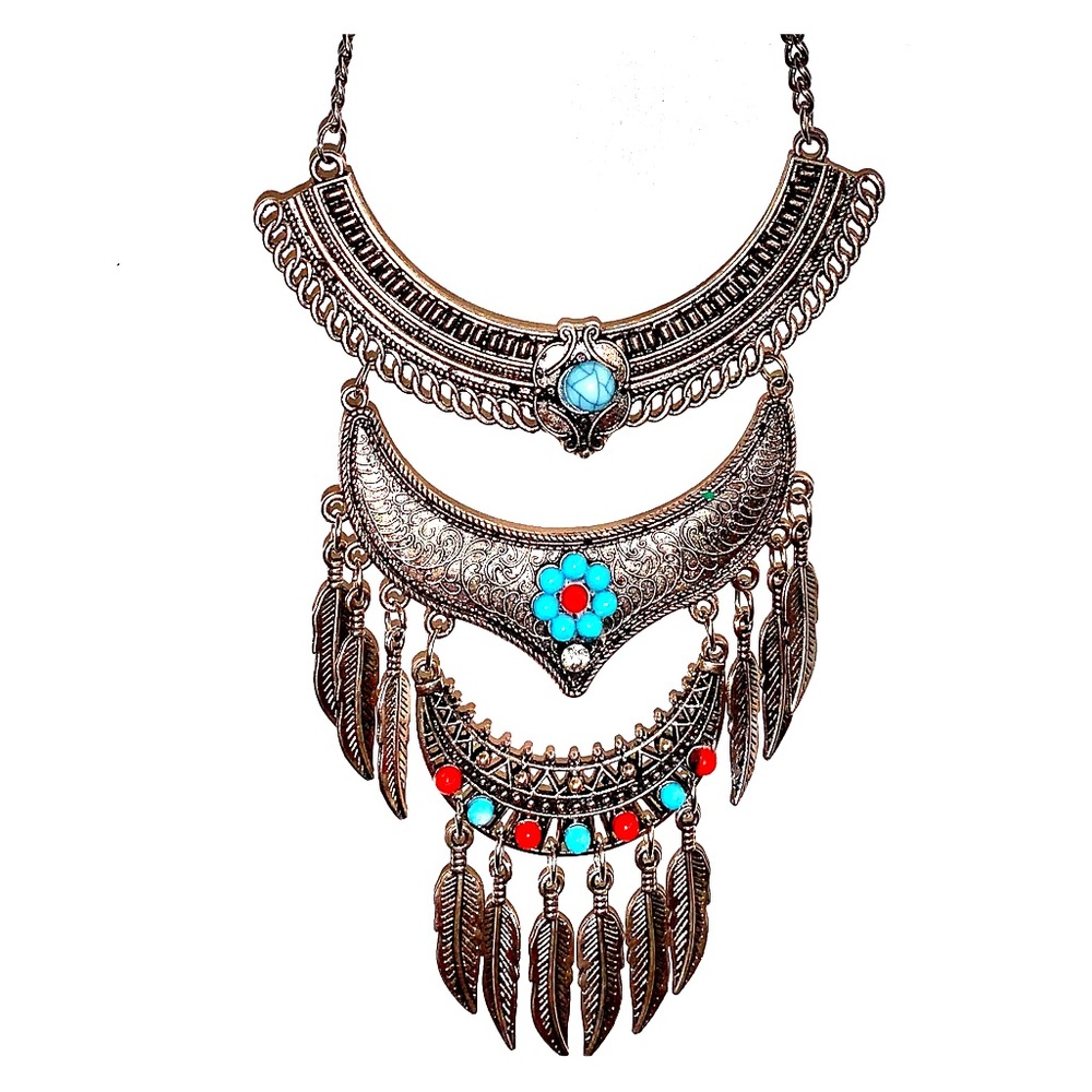 Bohemian/Tribal Statement Necklace
